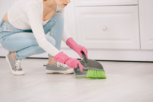 Sweeping your floor regularly is a top ant-proofing tip in Henderson NV - Western Exterminator of Las Vegas